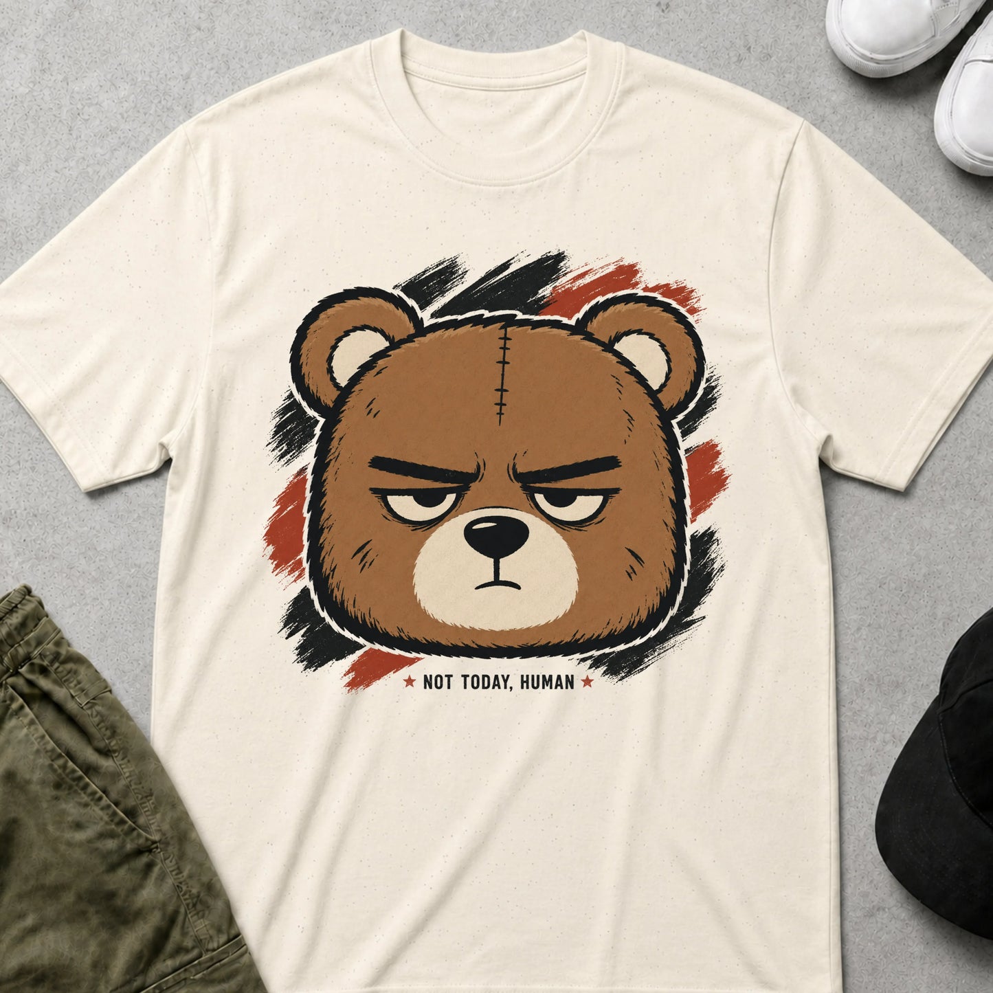 Not Today T-Shirt Natural