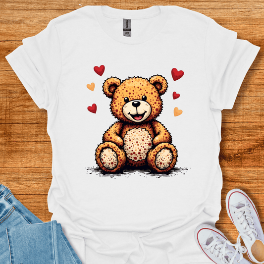 My Teddy Love T-Shirt White