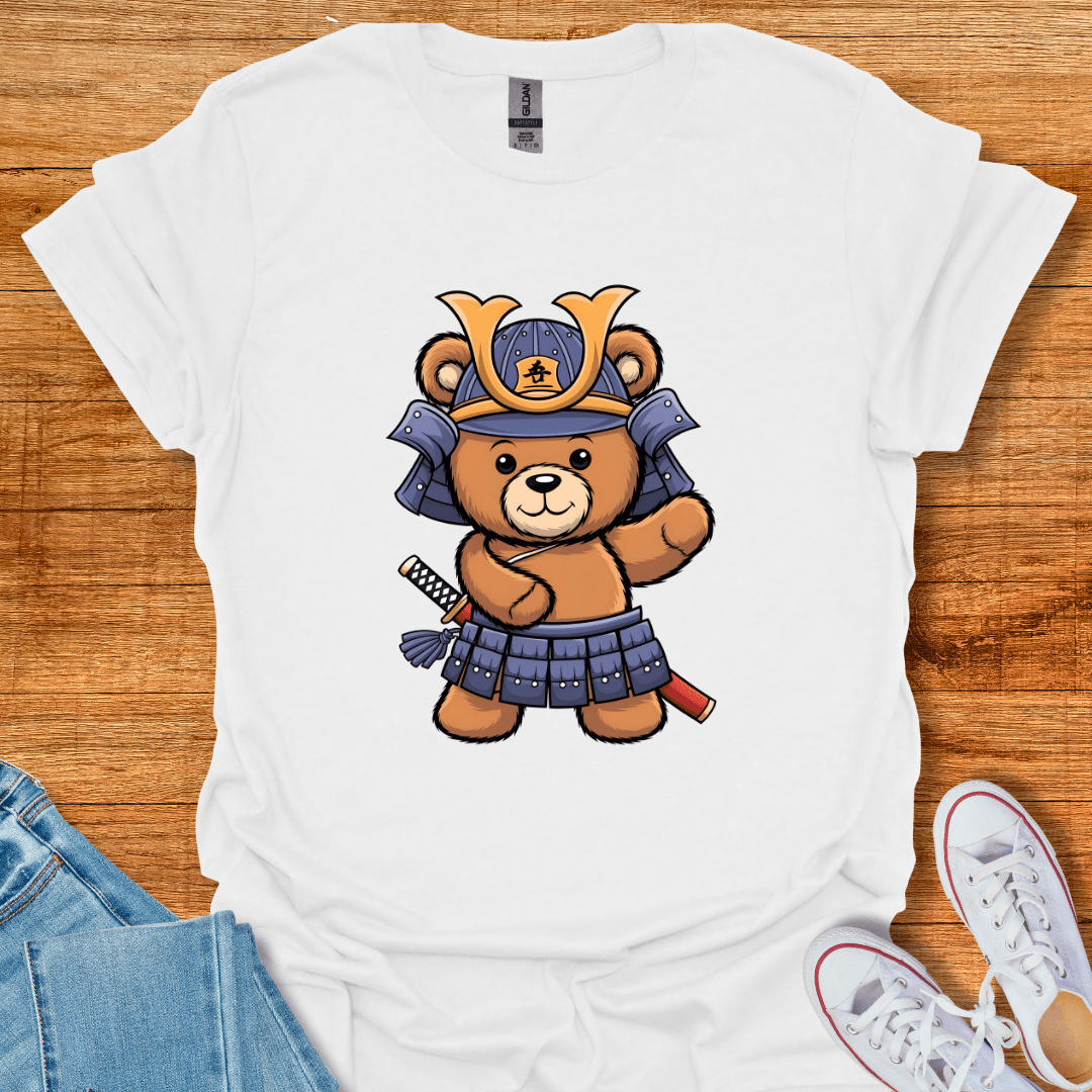 Samurai Warrior T-Shirt White
