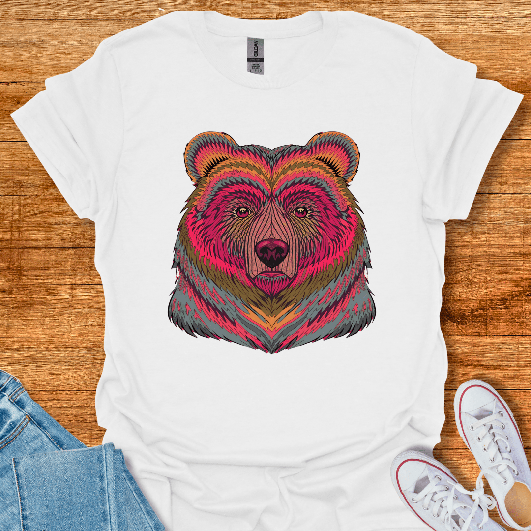 Cool Teds Teddy-Bear Classic Bear T-Shirt White / S