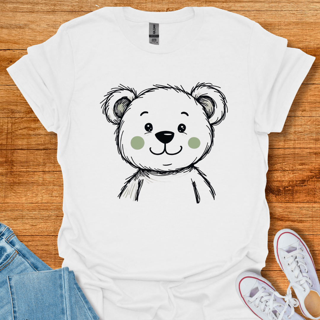Teddy Dimples T-Shirt White