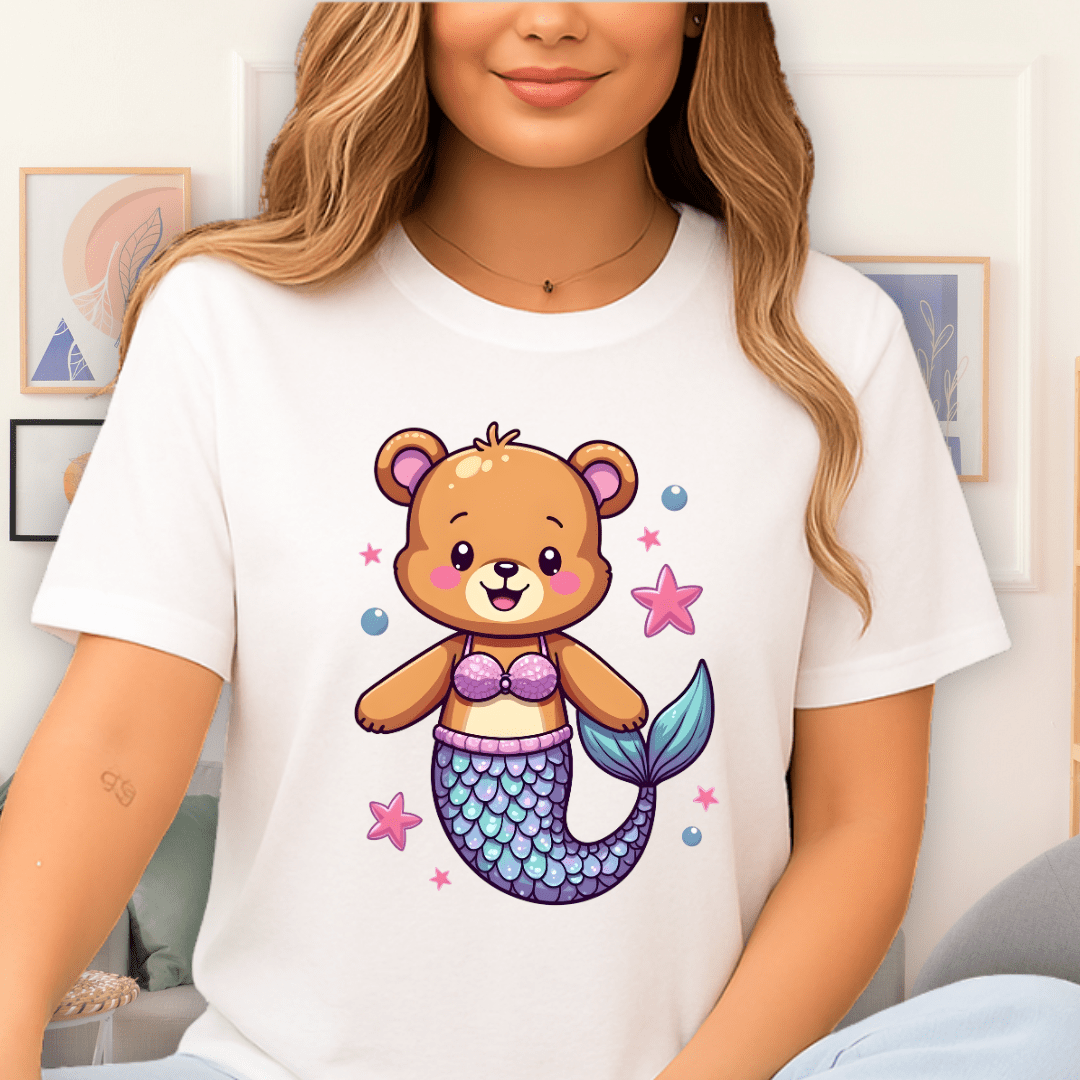 Mermaid T-Shirt White