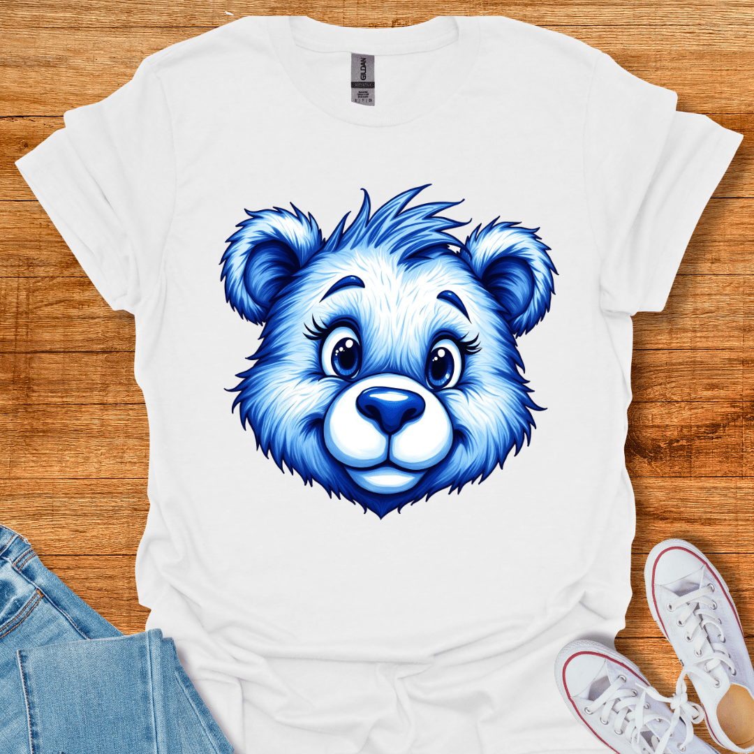 Cool Teds Teddy-Bear Furry Feelings T-Shirt White / S