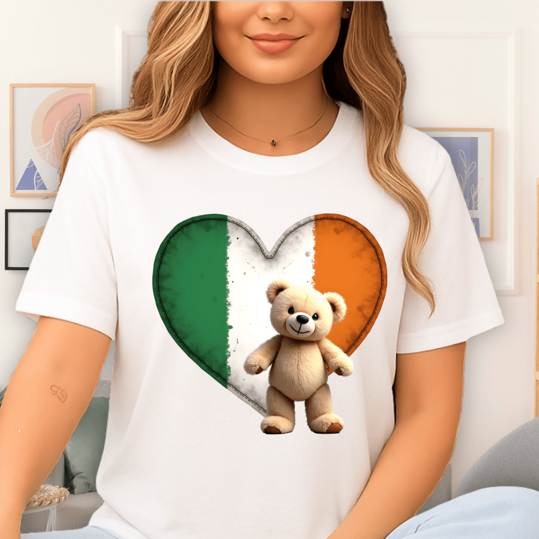 Irish Heart T-Shirt White