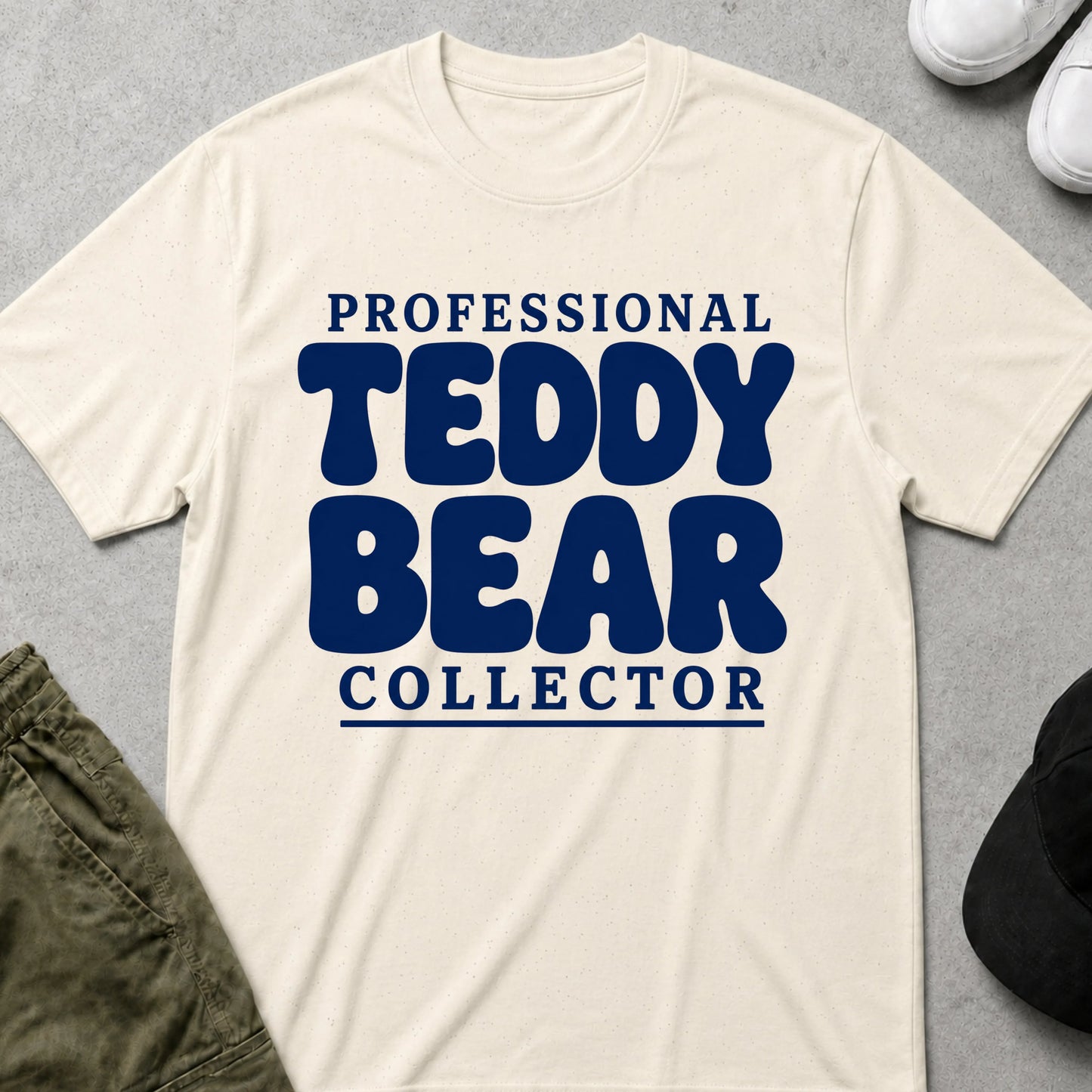 Cool Teds Teddy-Bear Teddy Bear Collector T-Shirt Natural / S