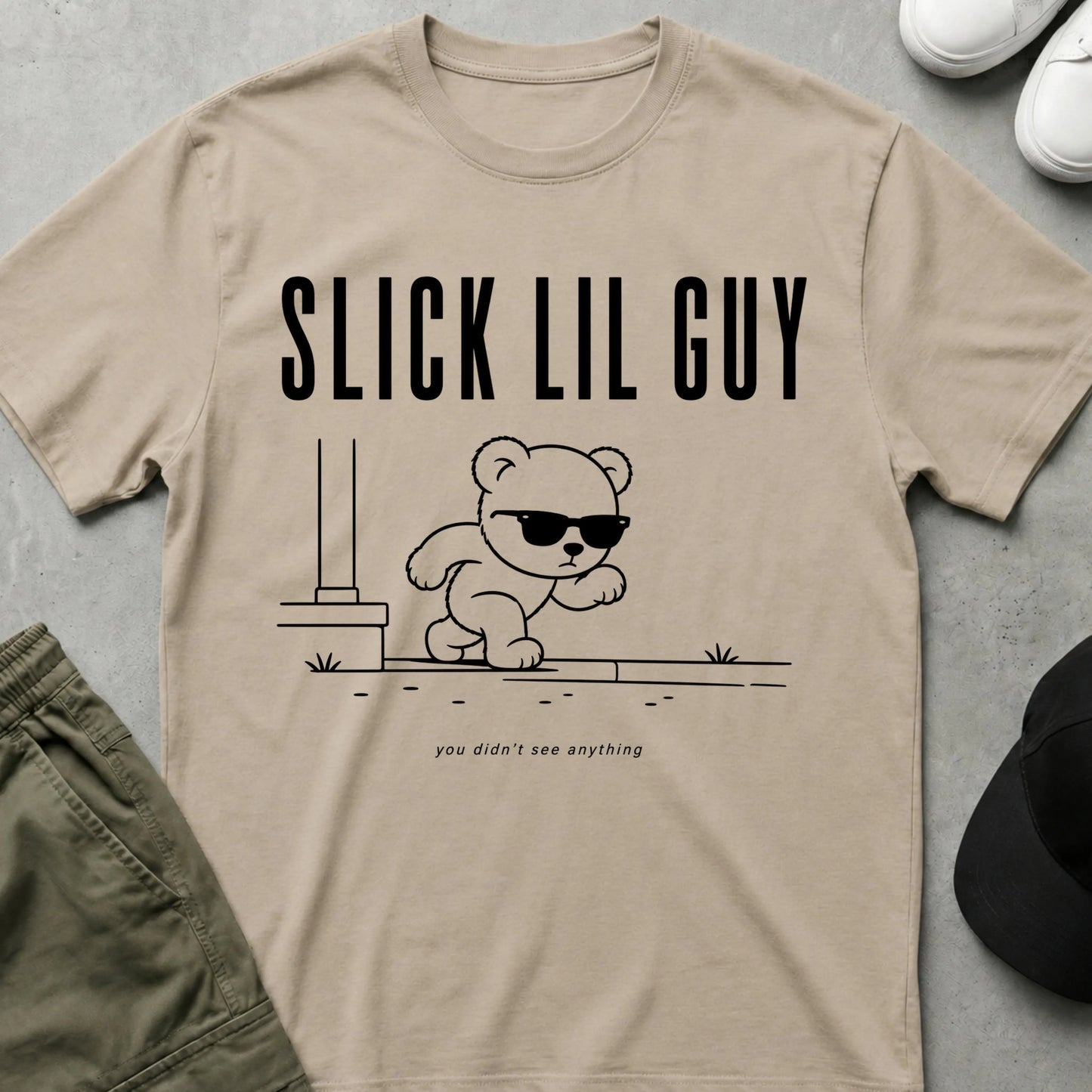 SLG T-Shirt Sand