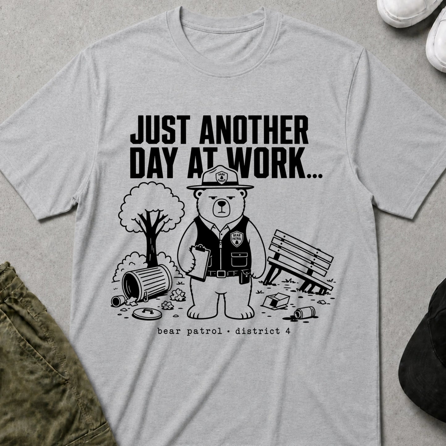 Another Day T-Shirt Sport Grey