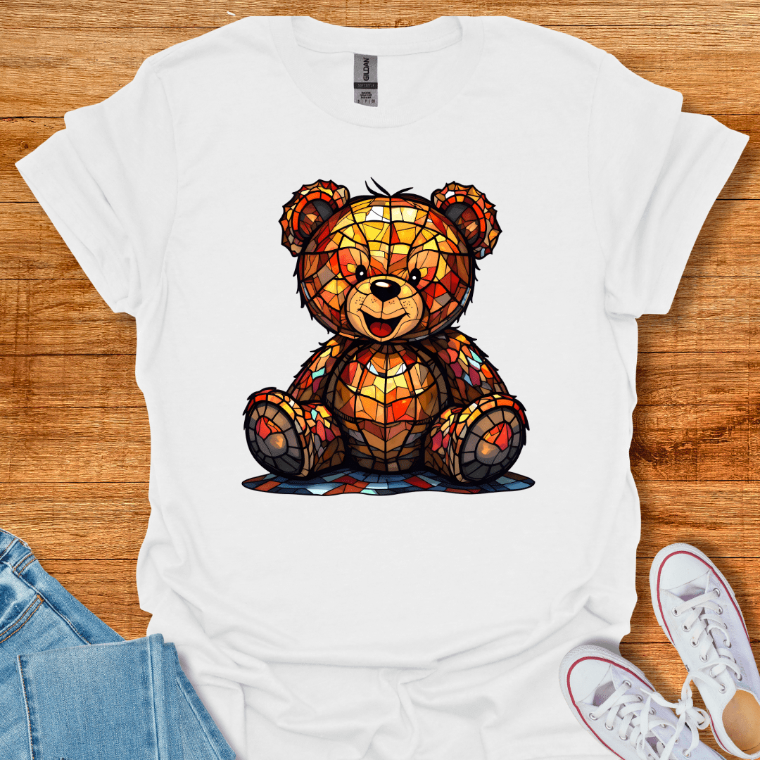 Cool Teds Teddy-Bear Teddy Sparkles T-Shirt White / S