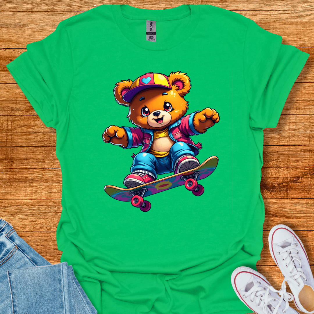 Cool Teds Teddy-Bear The Ollie T-Shirt Irish Green / S