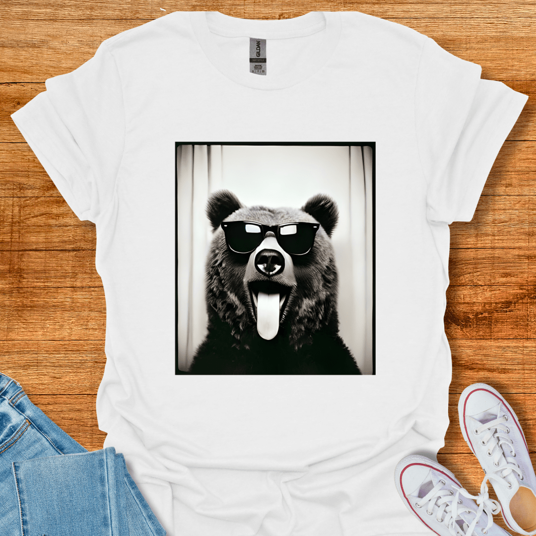 Photo Bear T-Shirt White