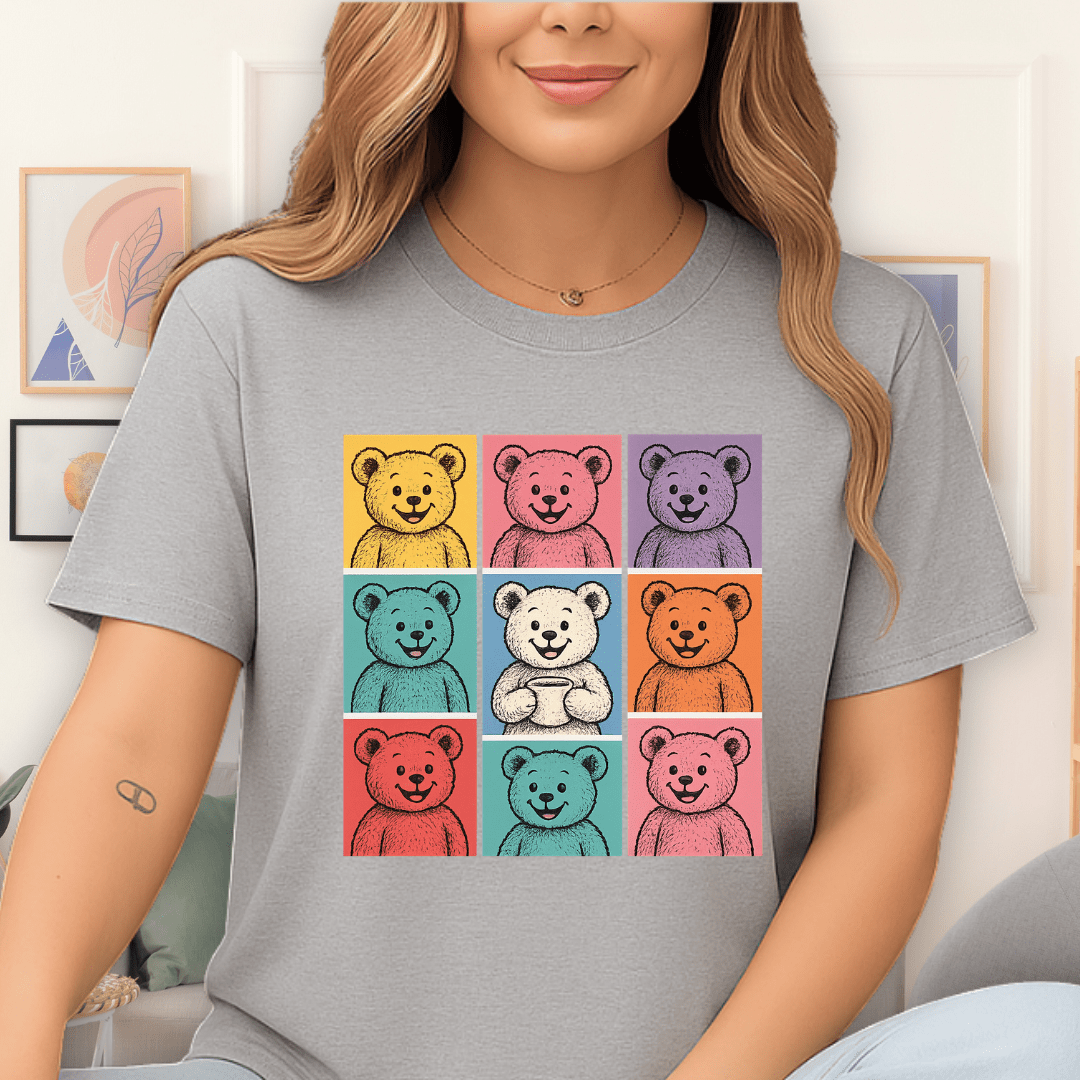 Coffee Time T-Shirt Sport Grey