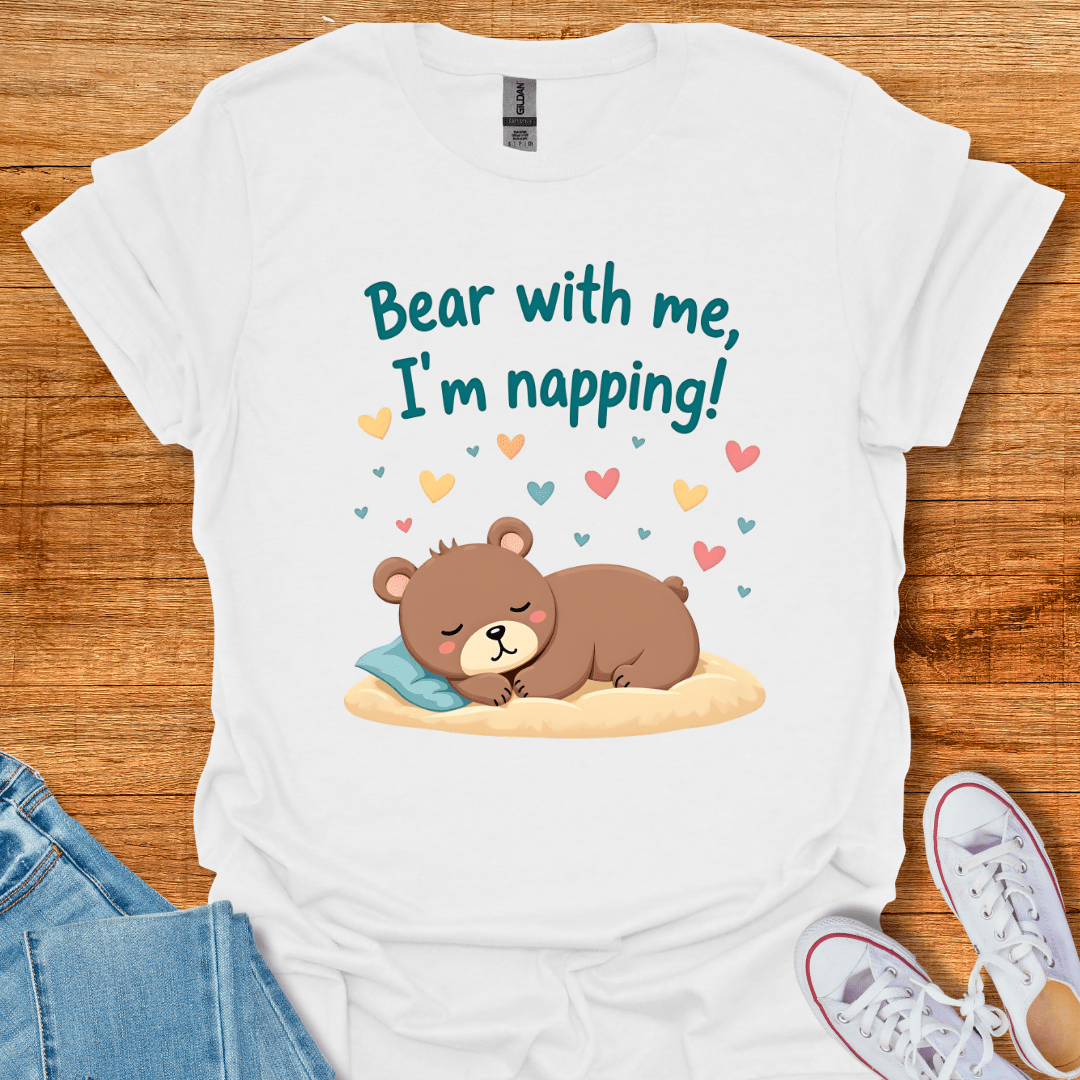 Nap Time T-Shirt White