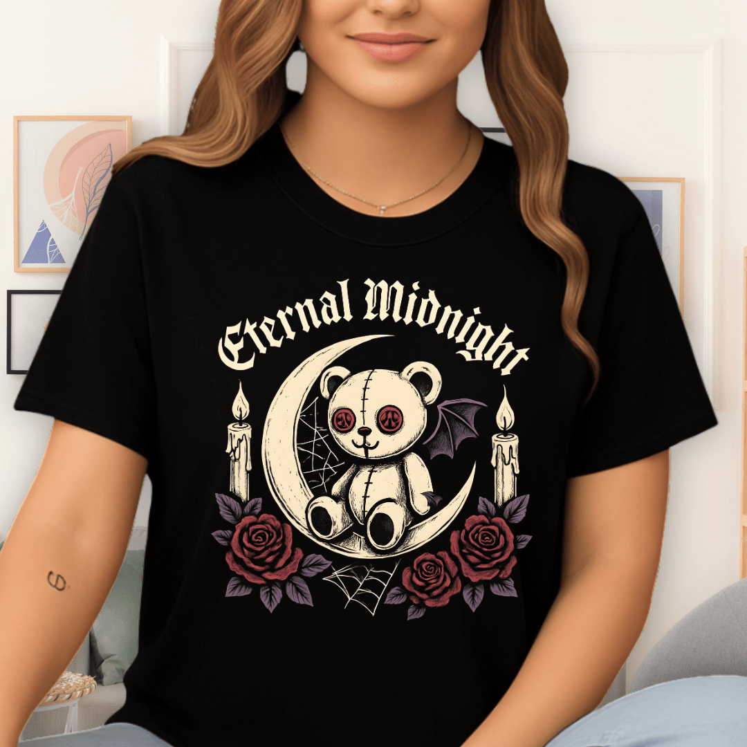 Cool Teds Teddy-Bear Eternal Midnight T-Shirt