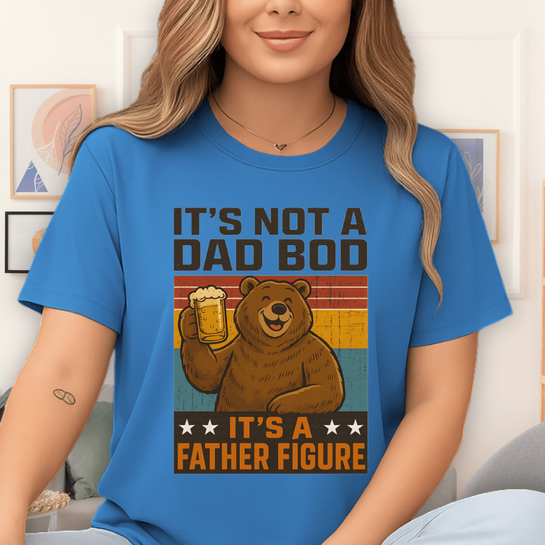 Father Figure T-Shirt Sapphire
