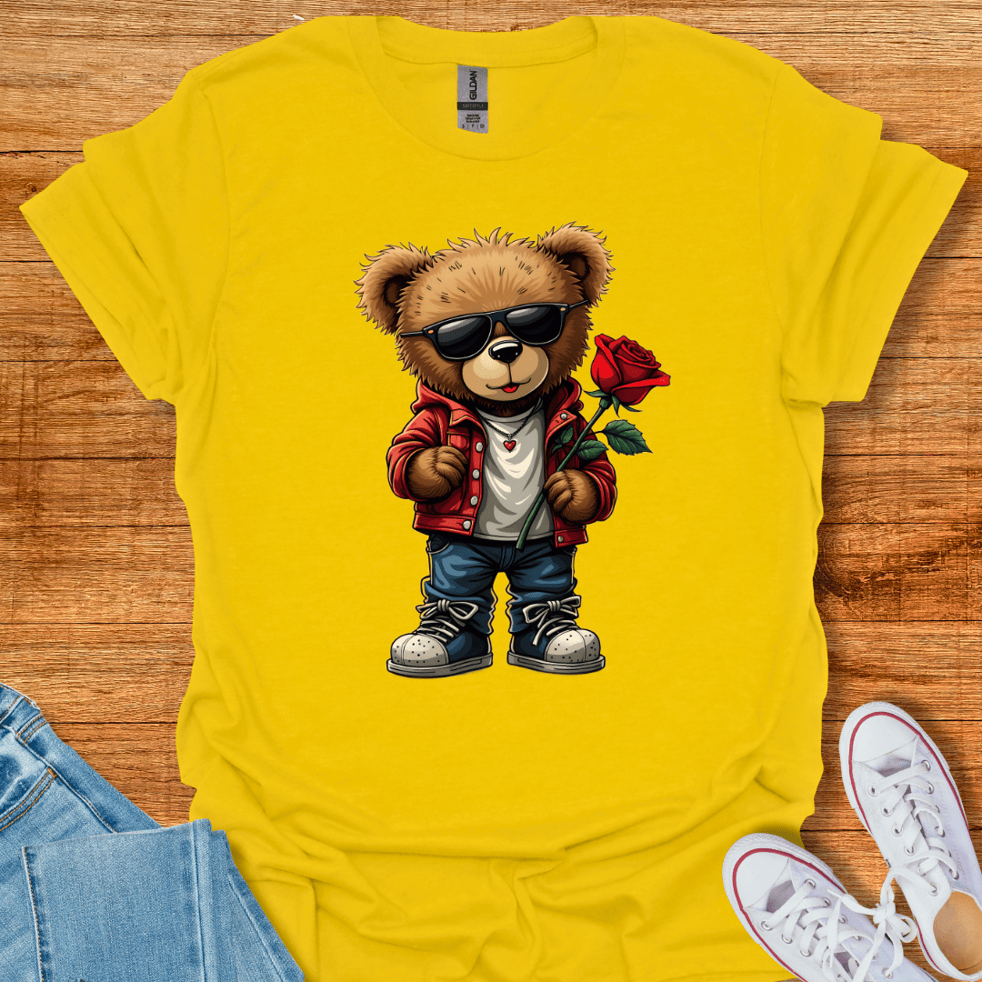 Teddy Valentine T-Shirt Daisy