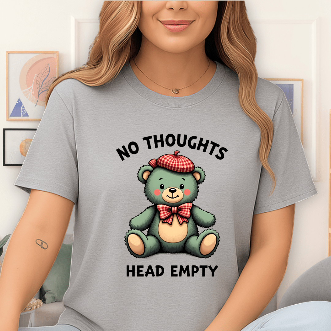 Empty Head T-Shirt Sport Grey