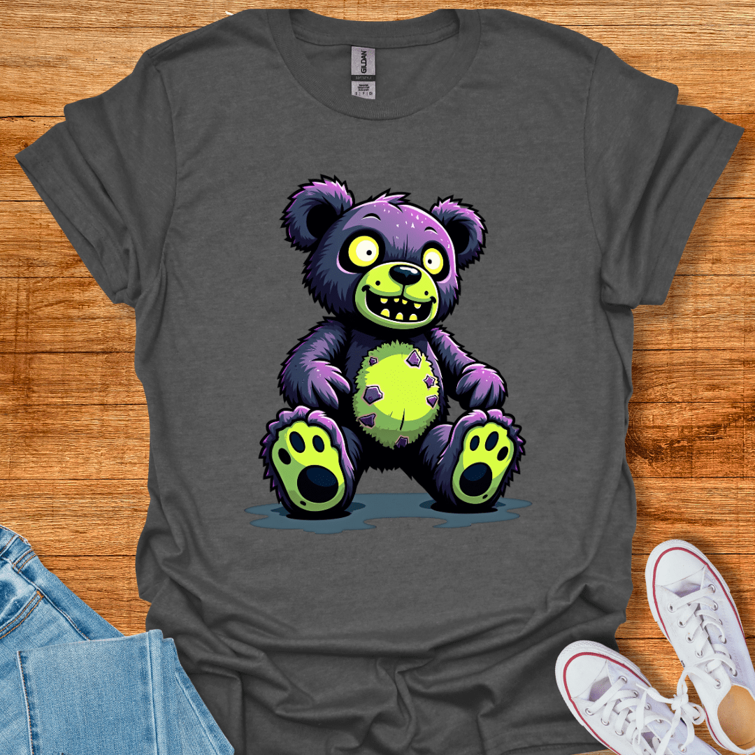 Undead Ted T-Shirt Dark Heather