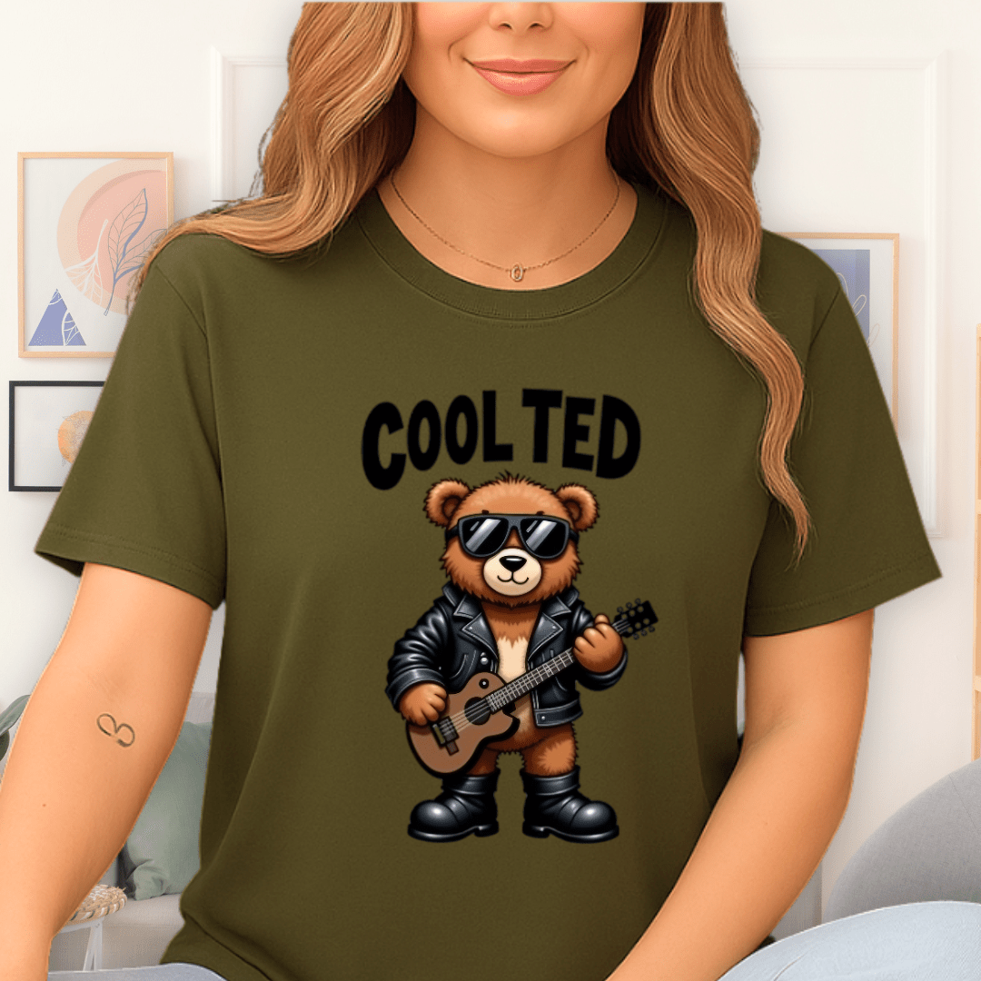 Cool Ted T-Shirt Military Green