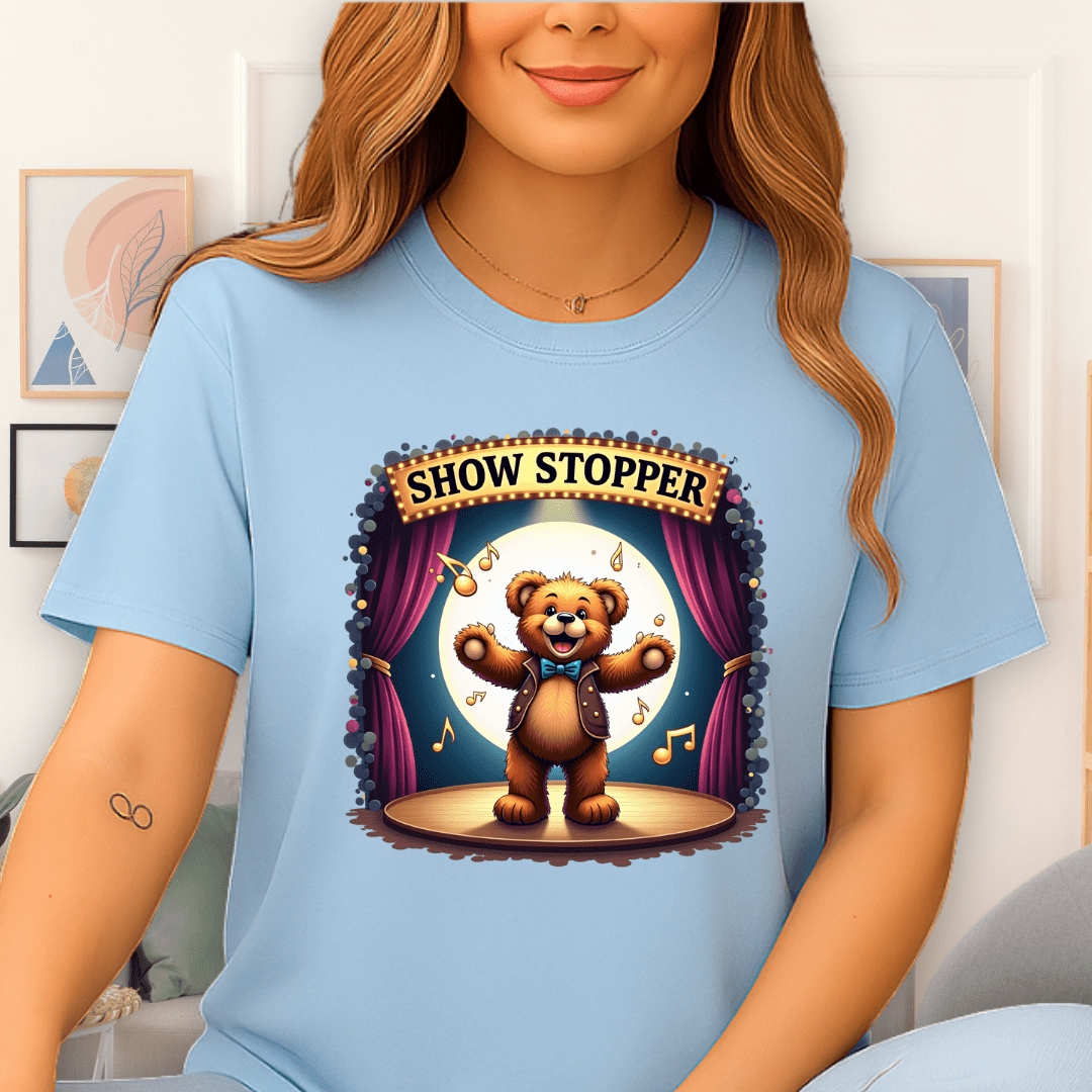 Show Stopper T-Shirt Light Blue