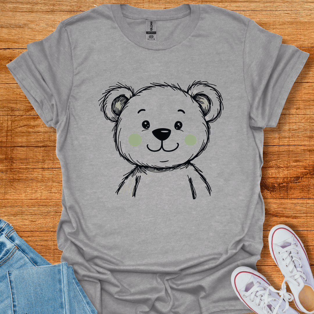 Teddy Dimples T-Shirt Sport Grey