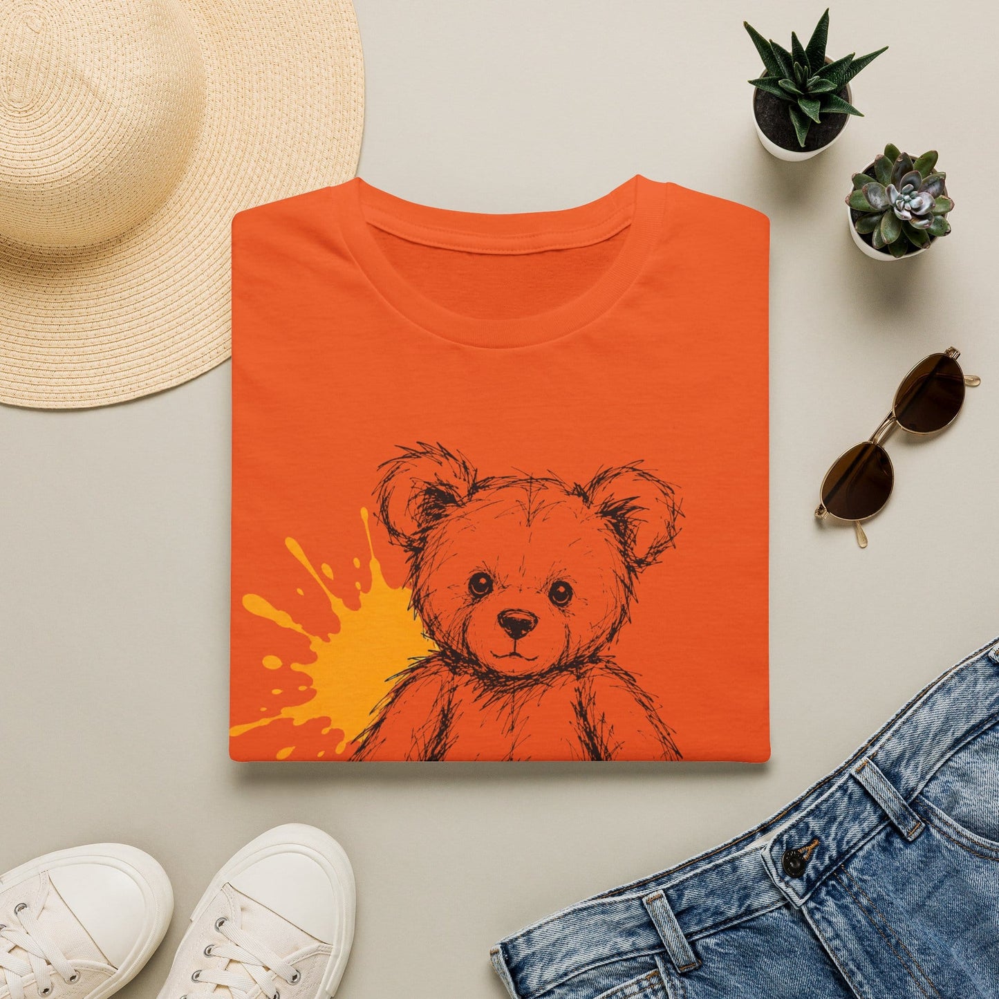 Hello Sunshine T-Shirt Orange