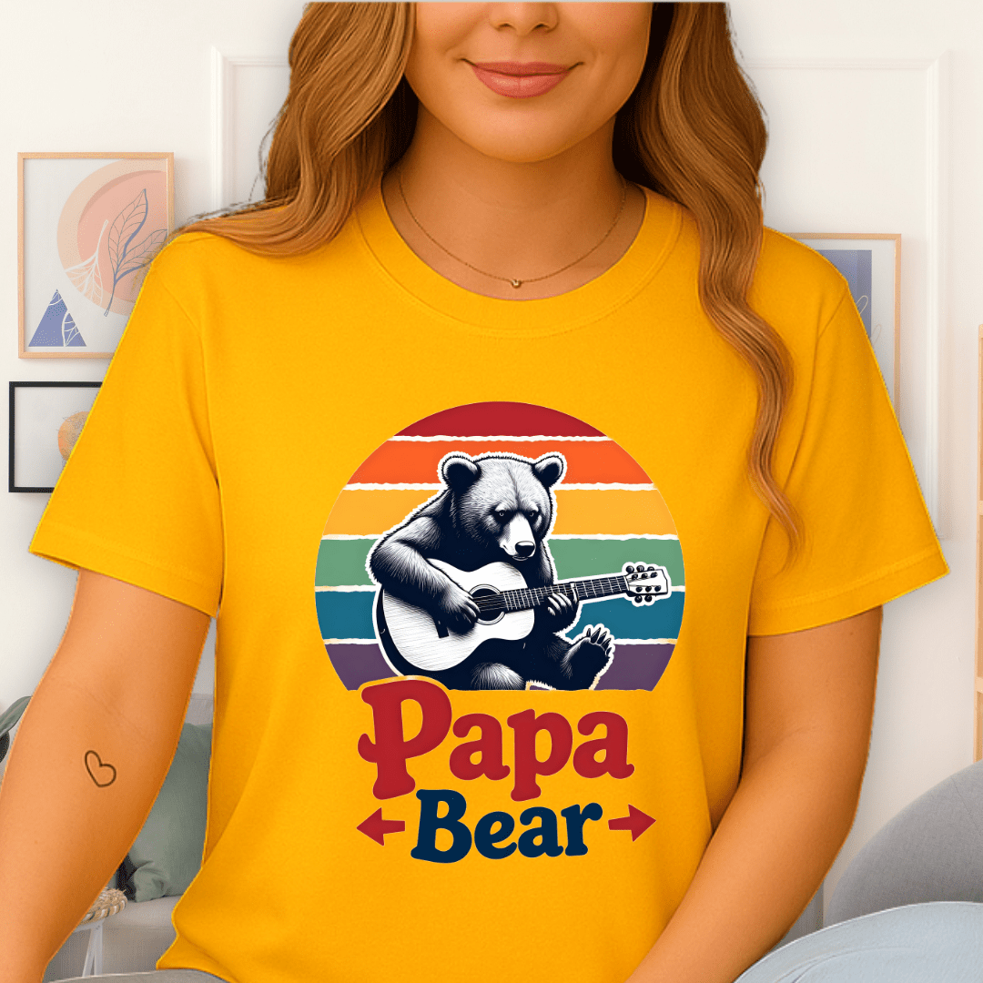 Papa Bear T-Shirt Daisy