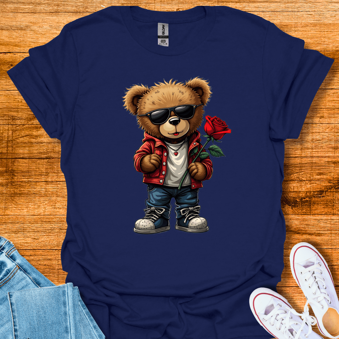 Teddy Valentine T-Shirt Navy