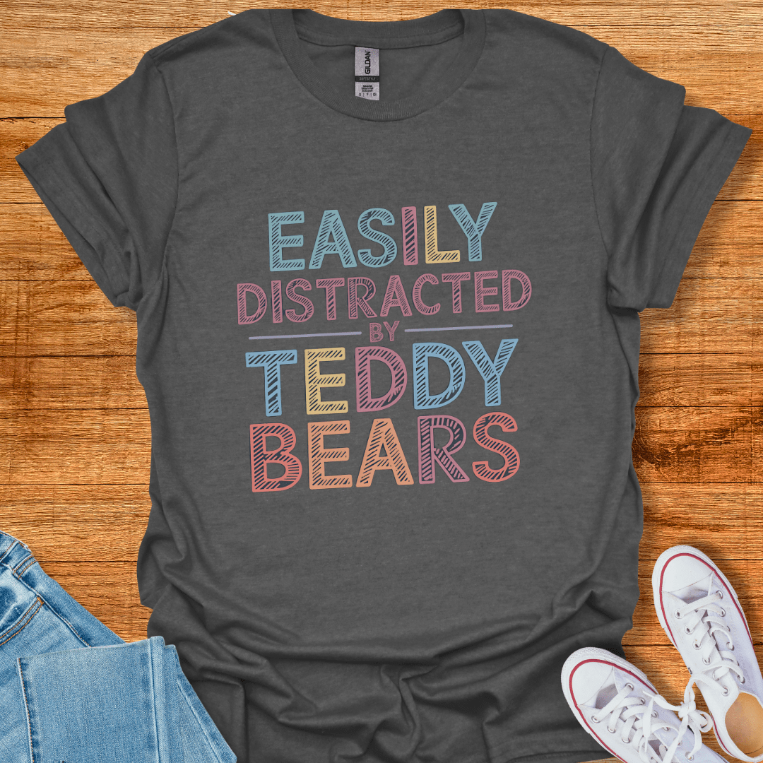 Easily Distracted T-Shirt Dark Heather