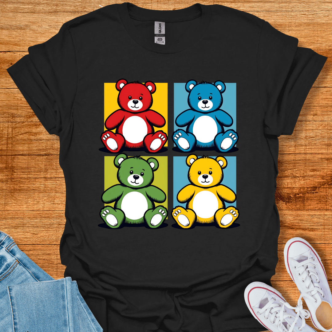 The 4 Bears T-Shirt Black