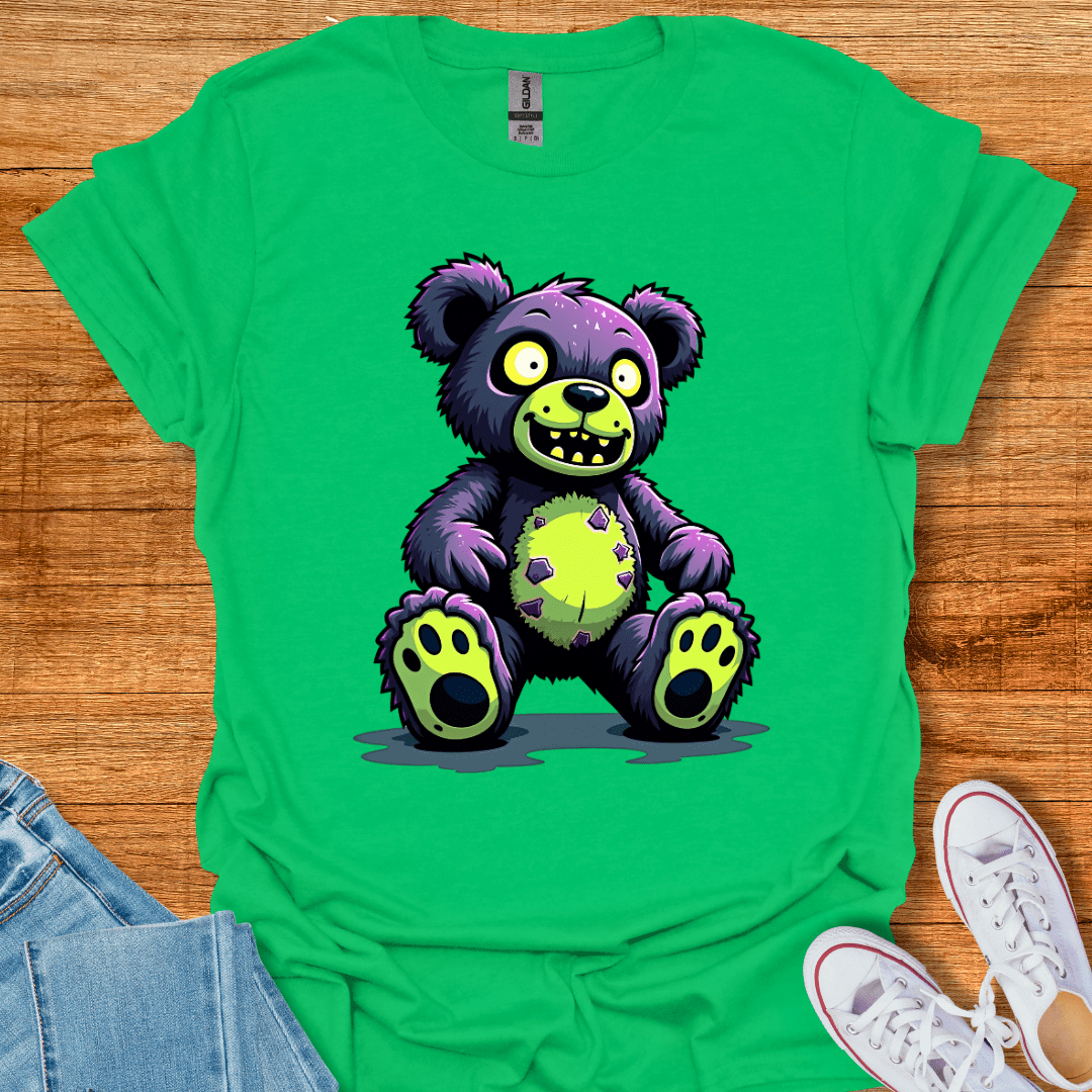 Undead Ted T-Shirt Irish Green