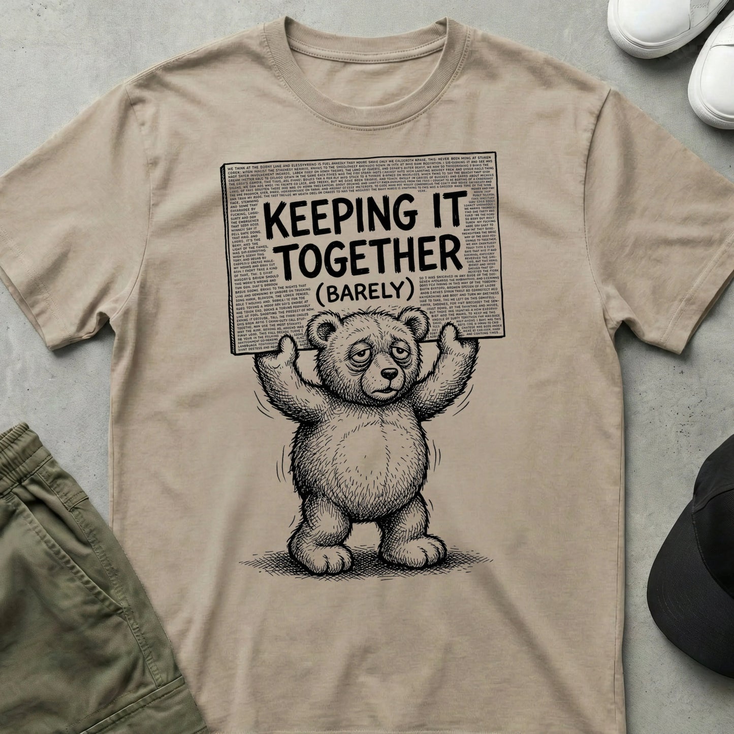 Keeping it Together T-Shirt Sand