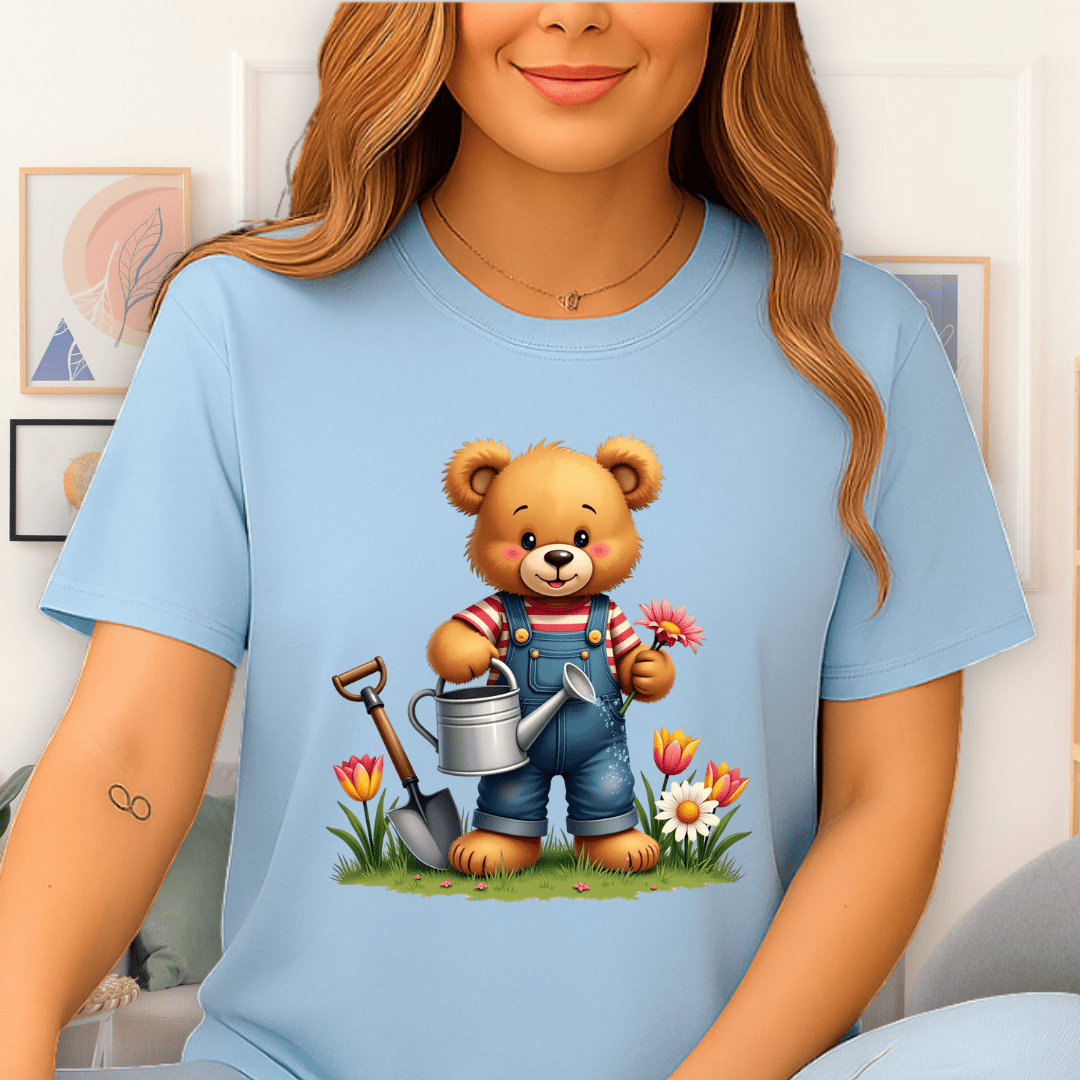 Garden Buddy T-Shirt Light Blue