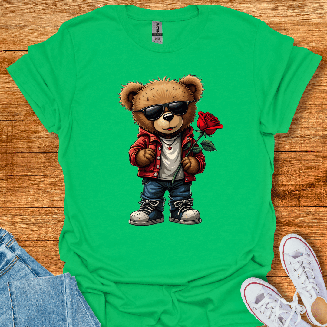Teddy Valentine T-Shirt Irish Green