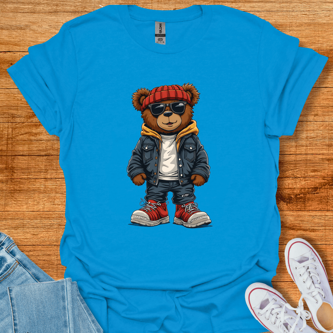 Cool Teds Teddy-Bear Cool Teddy T-Shirt Sapphire / S