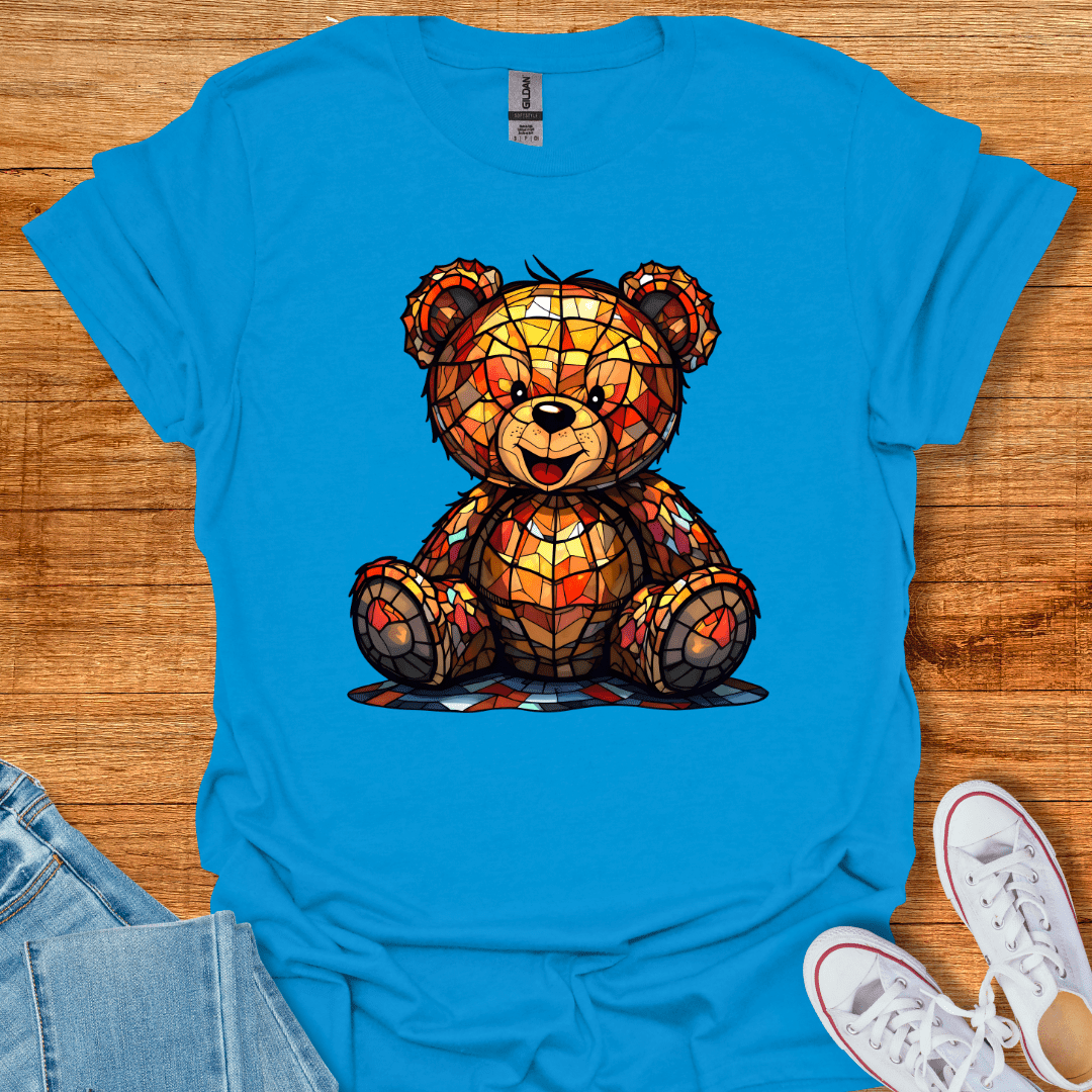 Cool Teds Teddy-Bear Teddy Sparkles T-Shirt Sapphire / S