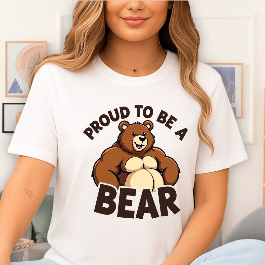 Proud Bear T-Shirt White