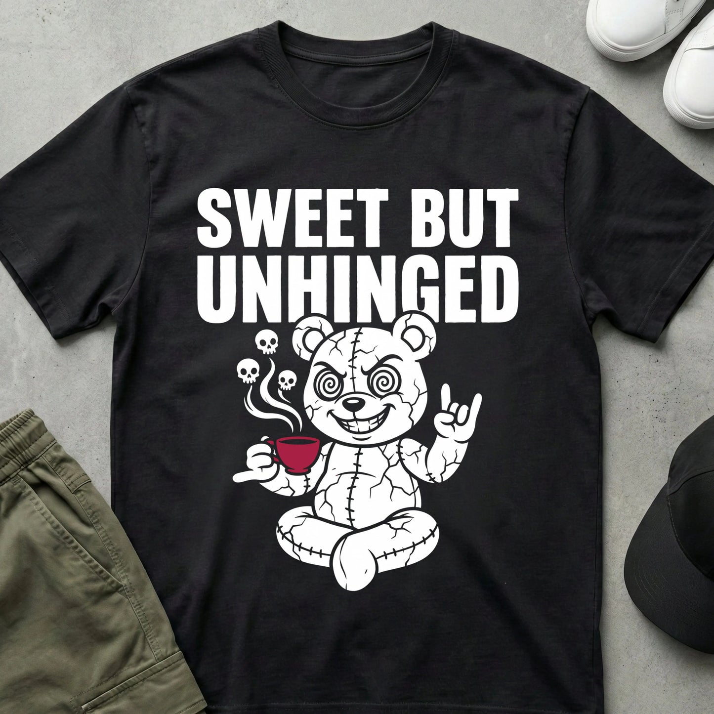 Unhinged T-Shirt Black