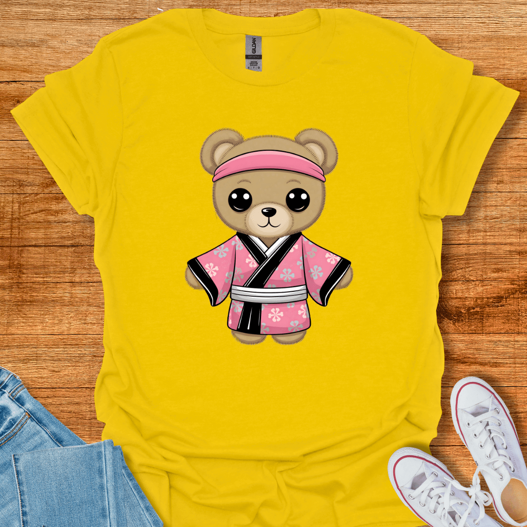 Cool Teds Teddy-Bear Kimono Girl T-Shirt Daisy / S