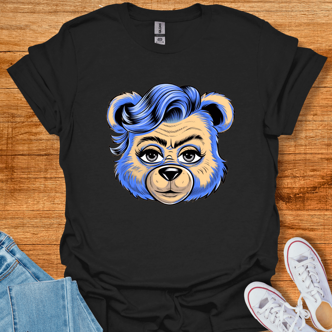 Cool Teds Teddy-Bear Warm & Fuzzy T-Shirt Black / S