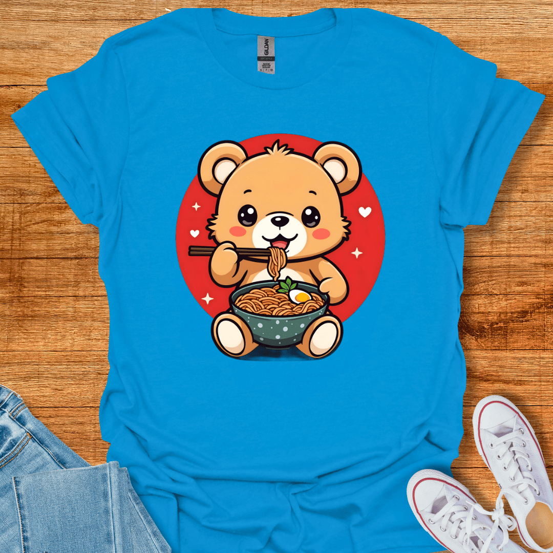 Noodle Bear T-Shirt Sapphire