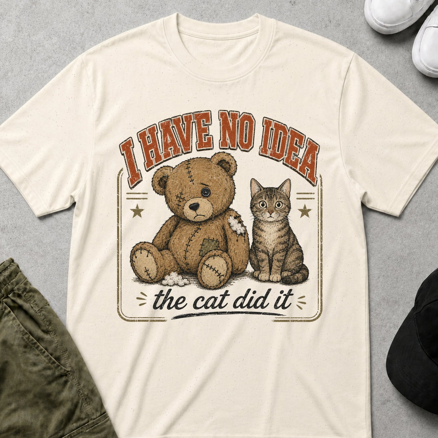 No Idea T-Shirt Natural