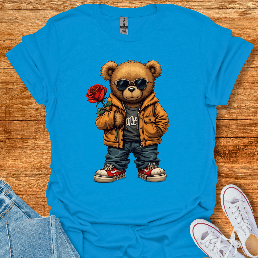 Teddy in Love T-Shirt Sapphire