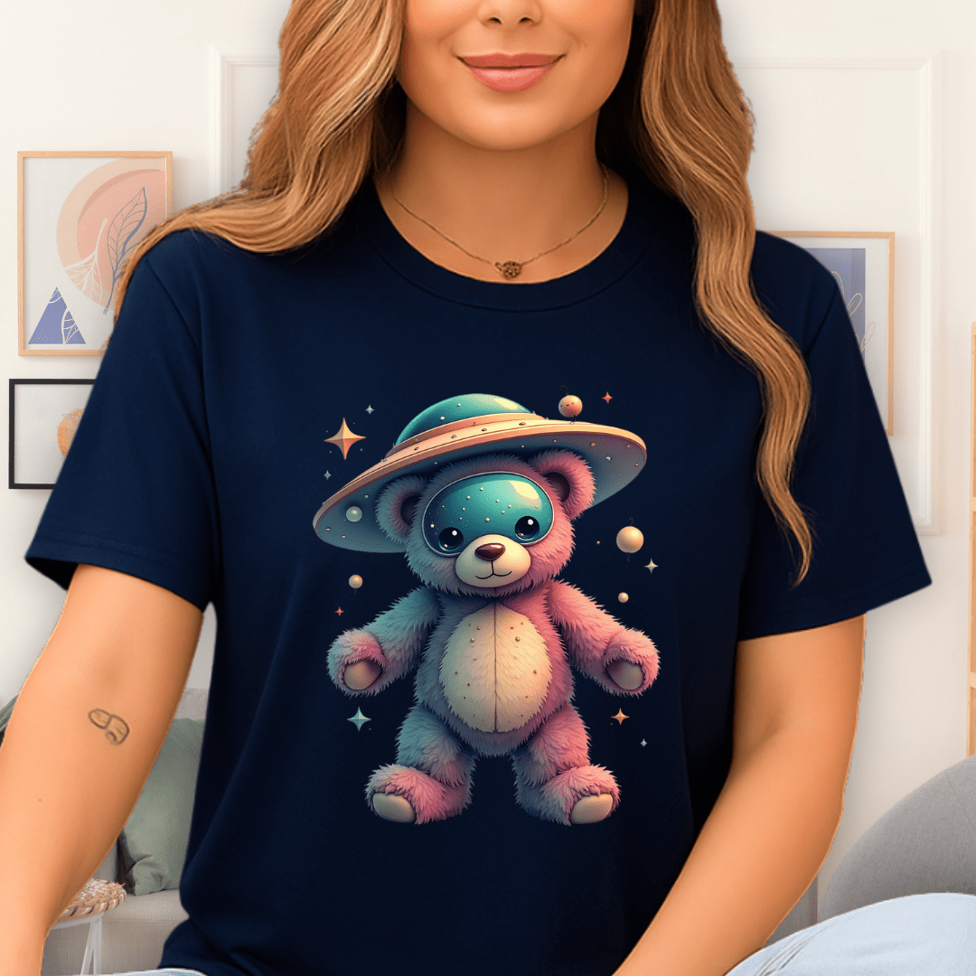 Cosmic Cuddles T-Shirt Navy