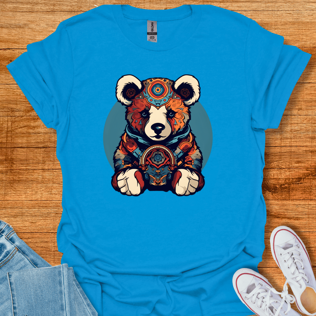 Cool Teds Teddy-Bear Mystic Bear T-Shirt Sapphire / S
