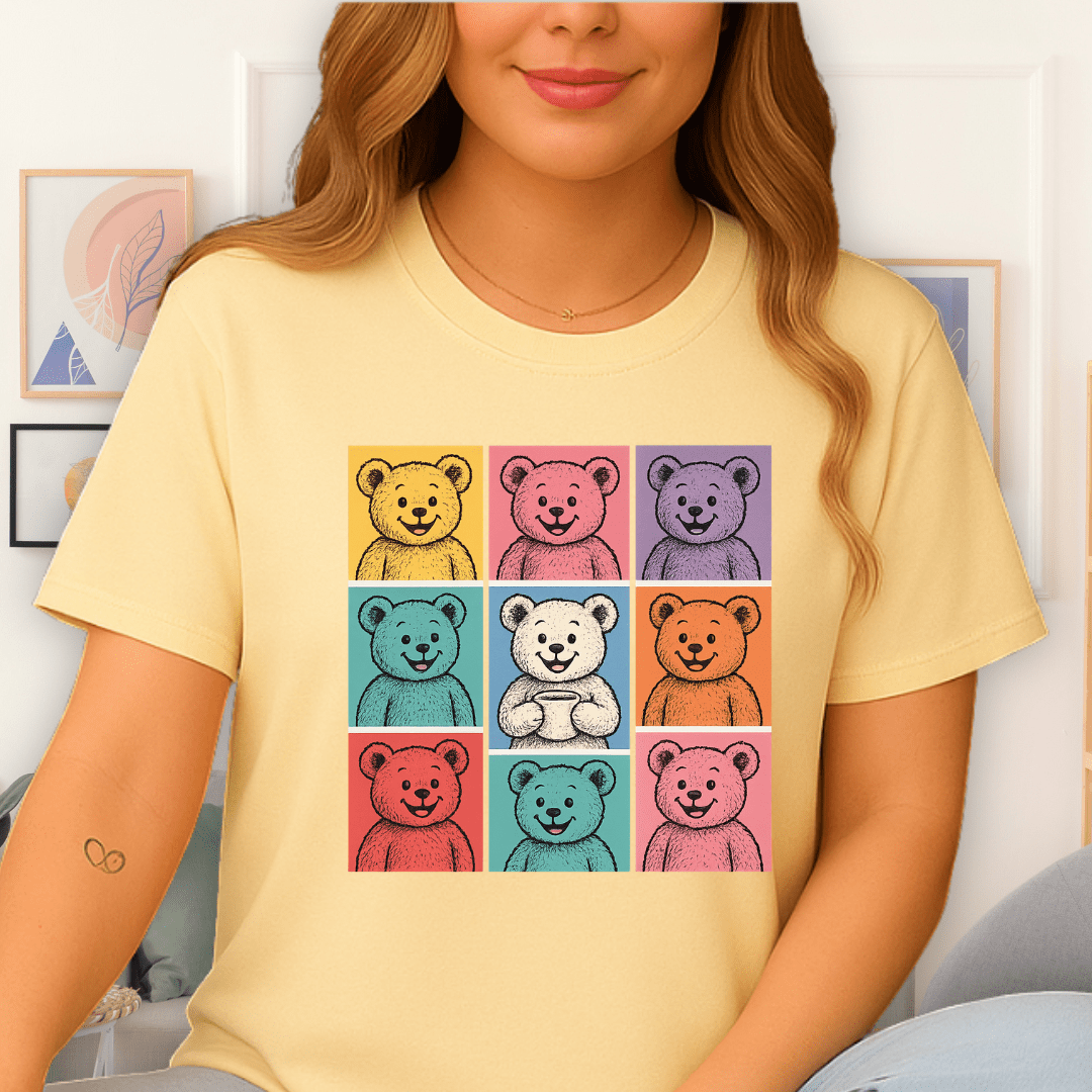 Coffee Time T-Shirt Cornsilk
