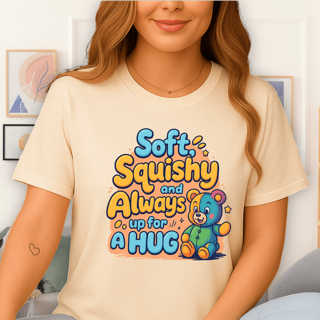Hug Me T-Shirt Natural