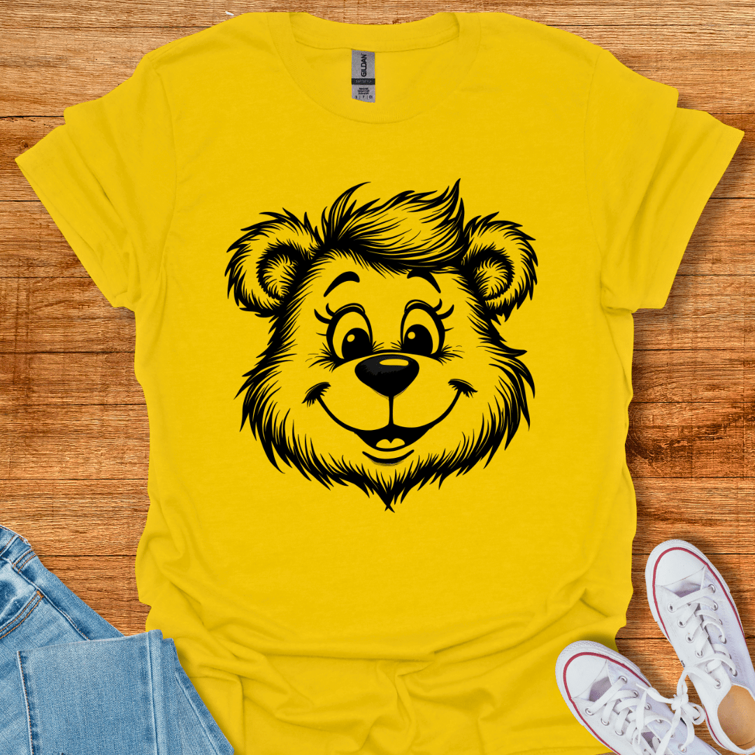 Cool Teds Teddy-Bear Bear-y Happy T-Shirt Daisy / S