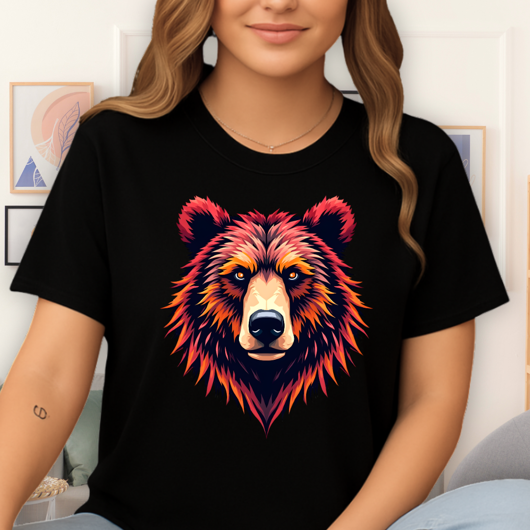 Forest Friend T-Shirt Black