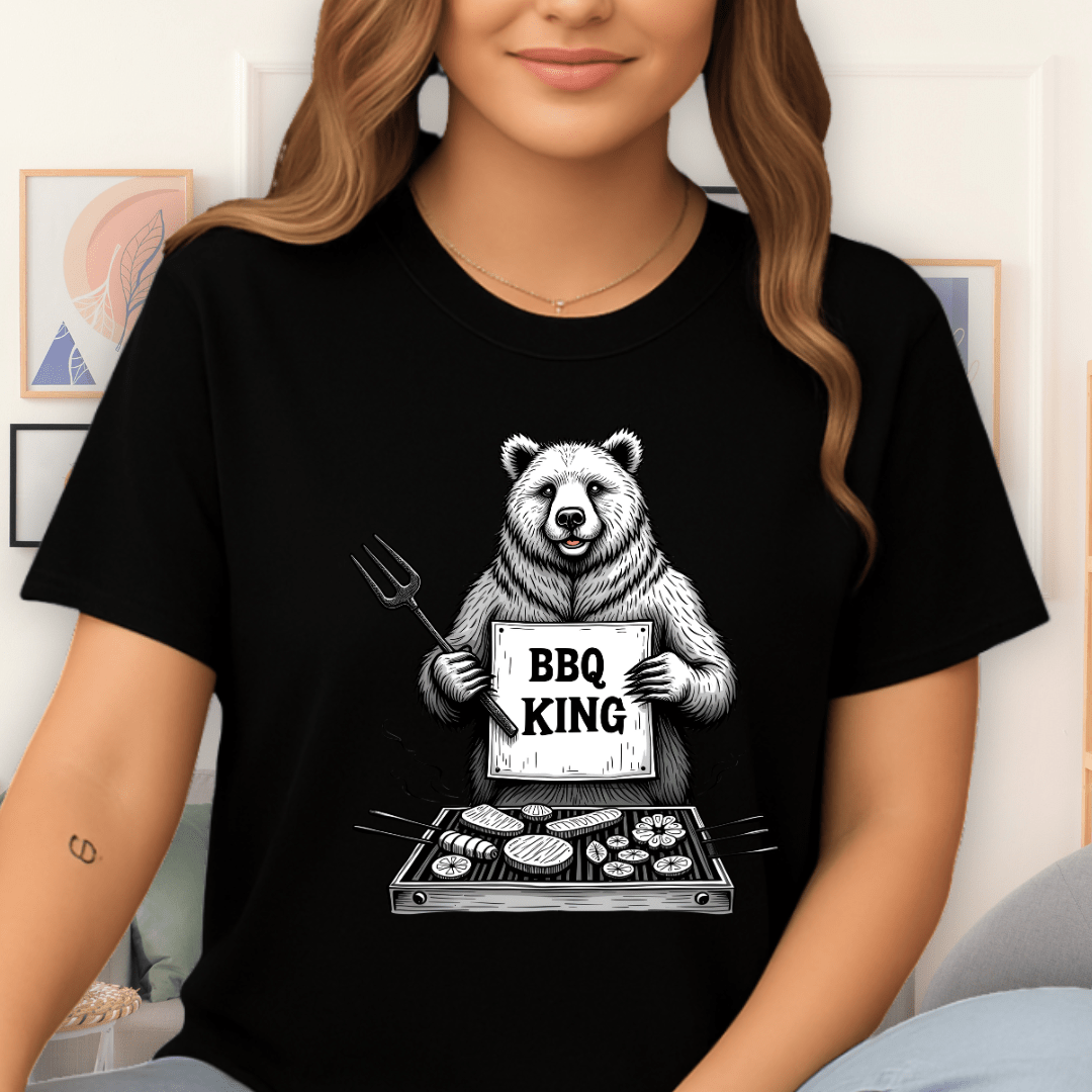BBQ King T-Shirt Black
