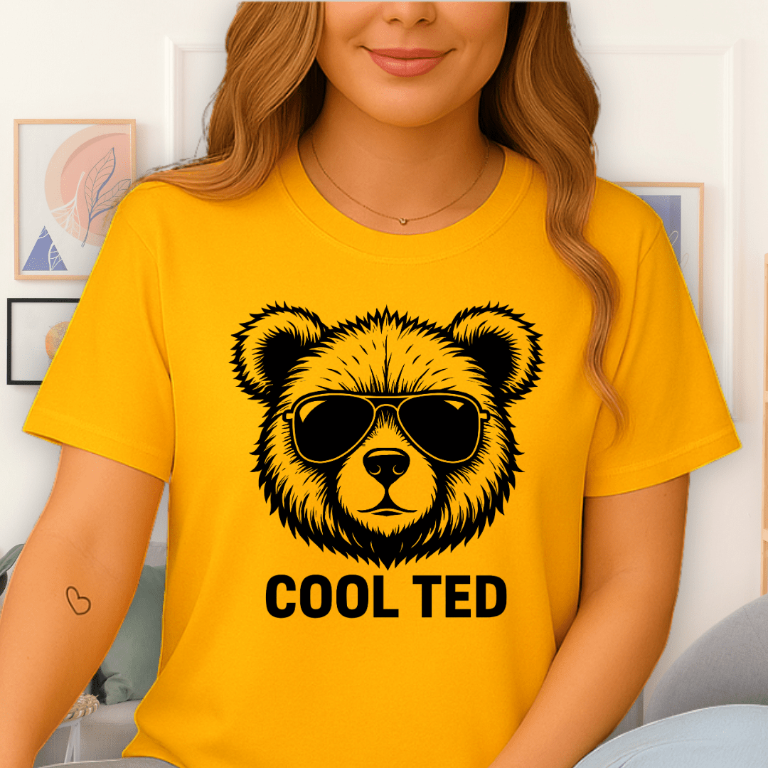 Cool Teds Teddy-Bear Cool Shades T-Shirt Daisy / S